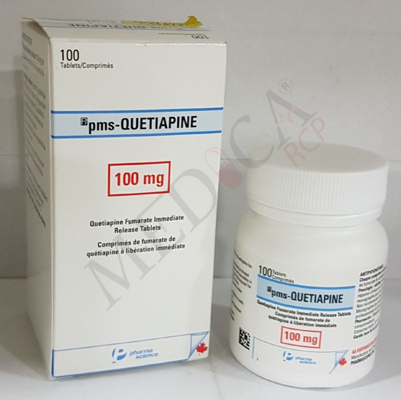 PMS-Quetiapine 100mg